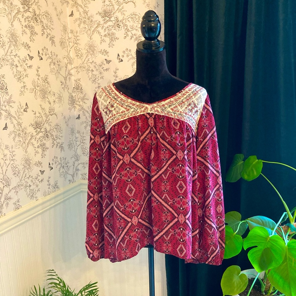 Women’s Boho Blouse.